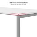 NOVA U Bureau en chef avec Lowboard | 2000 x 1382 mm, blanc - 6 Thumbnail Image