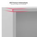 NOVA U Bureau en chef avec Lowboard | 2000 x 1382 mm, blanc - 10 Thumbnail Image