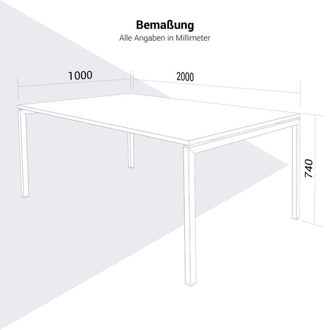 NOVA U Chefschreibtisch mit Lowboard | 2000 x 1382 mm, Perlgrau