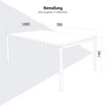NOVA U Bureau en chef avec Lowboard | 2000 x 1382 mm, gris perlé - 11 Thumbnail Image