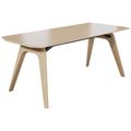 BRALCO RAIL meeting table | 1800 - 2400 mm (6 - 8 people) | Real wood, natural oak - 1 Thumbnail Image