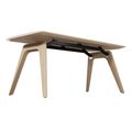 BRALCO RAIL meeting table | 1800 - 2400 mm (6 - 8 people) | Real wood, natural oak - 2 Thumbnail Image