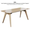 BRALCO RAIL meeting table | 1800 - 2400 mm (6 - 8 people) | Real wood, natural oak - 5 Thumbnail Image