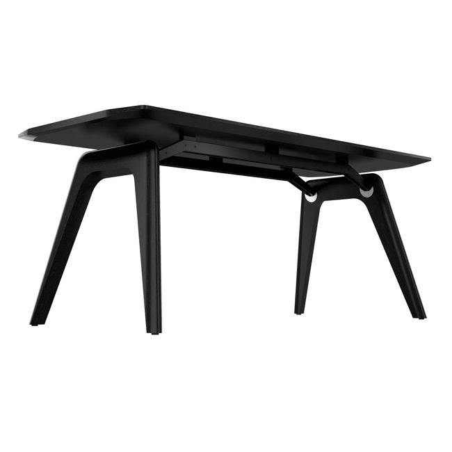 BRALCO RAIL Besprechungstisch | 1800 - 2400 mm (6 - 8 Personen) | Echtholz, Eiche Schwarz