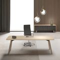 Bralco RAIL Scrivania | 1800 - 2400 mm | Vero legno, grigio chiaro di quercia - 12 Thumbnail Image