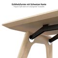 Bralco RAIL Scrivania | 1800 - 2400 mm | Vero legno, grigio chiaro di quercia - 6 Thumbnail Image