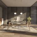 Bralco RAIL Scrivania | 1800 - 2400 mm | Vero legno, grigio chiaro di quercia - 10 Thumbnail Image
