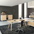 BRALCO RAIL desk | 1800 - 2400mm | Real wood, oak tobacco - 11 Thumbnail Image