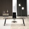 BRALCO RAIL desk | 1800 - 2400mm | Real wood, oak tobacco - 14 Thumbnail Image