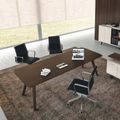 BRALCO RAIL desk | 1800 - 2400mm | Real wood, oak tobacco - 2 Thumbnail Image