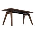 BRALCO RAIL desk | 1800 - 2400mm | Real wood, oak tobacco - 4 Thumbnail Image