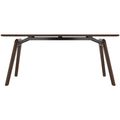 BRALCO RAIL desk | 1800 - 2400mm | Real wood, oak tobacco - 6 Thumbnail Image