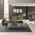 BRALCO RAIL desk | 1800 - 2400mm | Real wood, oak tobacco - 1 Thumbnail Image