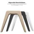 BRALCO RAIL desk | 1800 - 2400mm | Glass table top, solid oak wood frame - 7 Thumbnail Image