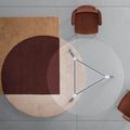 BRALCO RAIL Meeting table | Round, 1200 - 1600 mm (4 - 6 persons), real wood, white oak - 14 Thumbnail Image