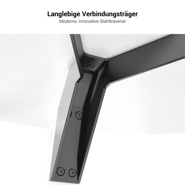 BRALCO RAIL Besprechungstisch | Rund, 1200 - 1600 mm (4 - 6 Personen), Echtholz, Eiche Natur