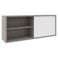 NOVA Lowboard | 1.5 OH, 1382 x 570 mm, gray northern oak - 2 Thumbnail Image