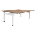 MOTION Desk del team | 1400 - 1800 mm, regolabile in altezza elettricamente, quercia ambra - 1 Thumbnail Image
