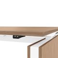MOTION Desk del team | 1400 - 1800 mm, regolabile in altezza elettricamente, quercia ambra - 4 Thumbnail Image