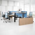 MOTION Desk del team | 1400 - 1800 mm, regolabile in altezza elettricamente, cenere di sabbia - 17 Thumbnail Image
