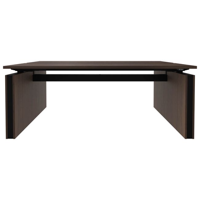 MOTION Team-Schreibtisch | 1400 - 1800 mm, elektrisch höhenverstellbar, Nussbaum MOTION Team-Schreibtisch | 1400 - 1800 mm, elektrisch höhenverstellbar, Nussbaum