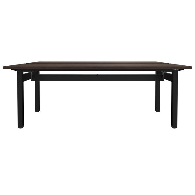 MOTION Team-Schreibtisch | 1400 - 1800 mm, elektrisch höhenverstellbar, Nussbaum MOTION Team-Schreibtisch | 1400 - 1800 mm, elektrisch höhenverstellbar, Nussbaum