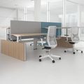 MOTION team desk | 1400 - 1800 mm, electrically height adjustable, walnut - 16 Thumbnail Image