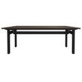 MOTION team desk | 1400 - 1800 mm, electrically height adjustable, walnut - 2 Thumbnail Image