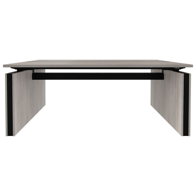 MOTION Team-Schreibtisch | 1400 - 1800 mm, elektrisch höhenverstellbar, Nordeiche grau MOTION Team-Schreibtisch | 1400 - 1800 mm, elektrisch höhenverstellbar, Nordeiche grau