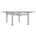 MOTION team desk | 1400 - 1800 mm, electrically height adjustable, gray northern oak - 3 Thumbnail Image