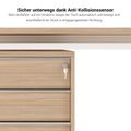 MOTION team desk | 1400 - 1800 mm, electrically height adjustable, gray northern oak - 8 Thumbnail Image