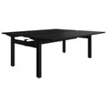 MOTION team desk | 1400 - 1800 mm, electrically height adjustable, black - 1 Thumbnail Image