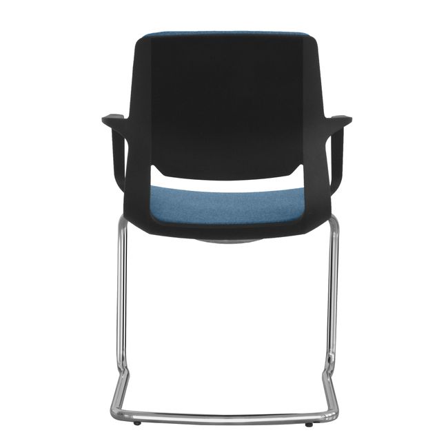 FILO Freischwinger | Armlehnen, Stapelbar, Blau