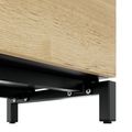 ART Highboard | 2 oh, 1600 x 1080 mm, grigio scuro in quercia selvatica - 6 Thumbnail Image