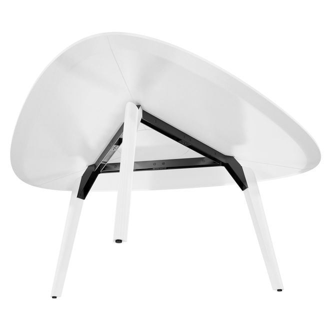 BRALCO RAIL Conference table | Triangular, 1794 x 1716 mm (6 people), solid wood, White Oak  - 2 Main Image
