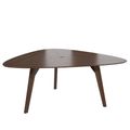 BRALCO RAIL meeting table | Triangular, 1794 x 1716 mm (6 people), real wood, tobacco oak - 1 Thumbnail Image