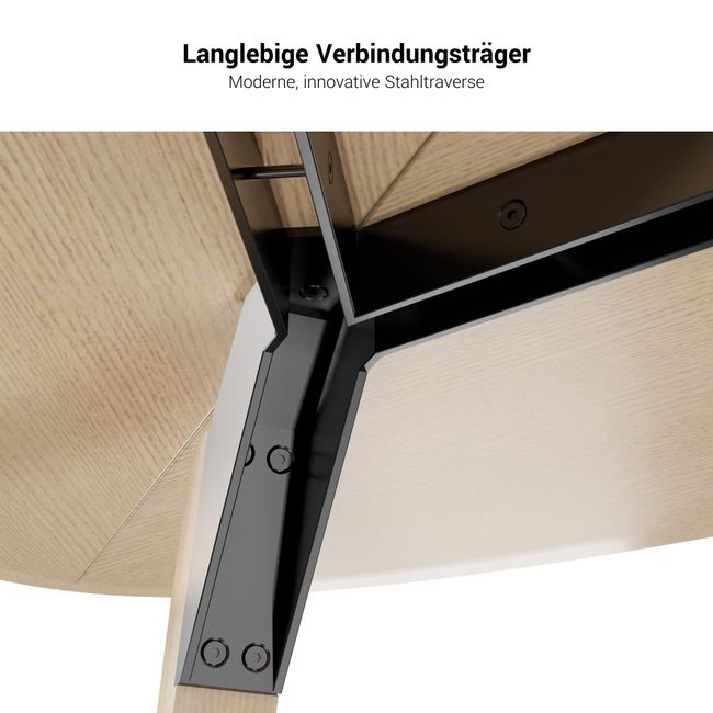 BRALCO RAIL Besprechungstisch | Dreieckig, 1794 x 1716 mm (6 Personen), Echtholz, Eiche Carbon BRALCO RAIL Besprechungstisch | Dreieckig, 1794 x 1716 mm (6 Personen), Echtholz, Eiche Carbon