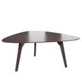BRALCO RAIL meeting table | Triangular, 1794 x 1716 mm (6 people), real wood, carbon oak - 1 Thumbnail Image