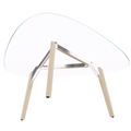 BRALCO RAIL meeting table | Triangular, 1794 x 1716 mm (6 people), glass table top - 2 Thumbnail Image