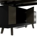BRALCO RAIL Schreibtisch | 1800 - 2400 mm, integriertes Lowboard, Echtholz, Eiche Dunkelgrau BRALCO RAIL Schreibtisch | 1800 - 2400 mm, integriertes Lowboard, Echtholz, Eiche Dunkelgrau