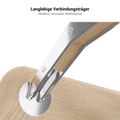 BRALCO RAIL Schreibtisch | 1800 - 2400 mm, integriertes Lowboard, Echtholz, Eiche Tabak - 8 Thumbnail Image