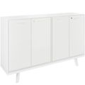 Bralco RAIL Highboard | 2 oh, 1600 x 400 mm, chêne blanc - 1 Thumbnail Image