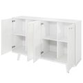 Bralco RAIL Highboard | 2 oh, 1600 x 400 mm, chêne blanc - 2 Thumbnail Image