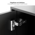 Bralco RAIL Highboard | 2 oh, 1600 x 400 mm, tabac en chêne - 8 Thumbnail Image