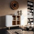 Bralco RAIL Highboard | 2 Oh, 1600 x 400 mm, oak white - 16 Thumbnail Image