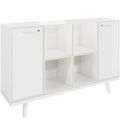 Bralco RAIL Highboard | 2 Oh, 1600 x 400 mm, oak white - 1 Thumbnail Image