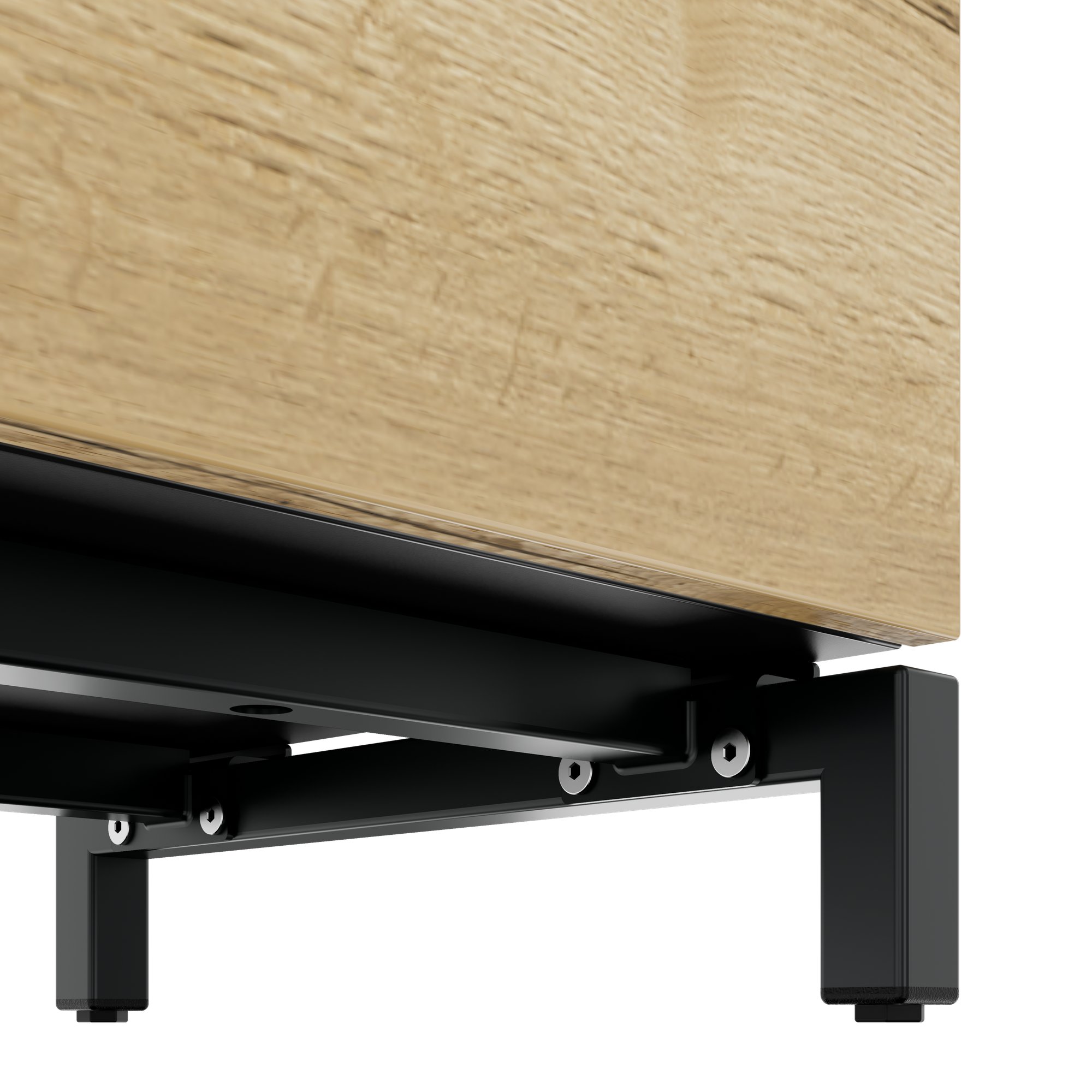 ART Lowboard | 1 OH, 1600 x 600 mm, Wildeiche-Dunkelgrau - 6 Main Image
