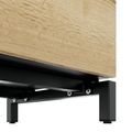 ART Lowboard | 1 OH, 1600 x 600 mm, Wildeiche-Dunkelgrau - 6 Thumbnail Image