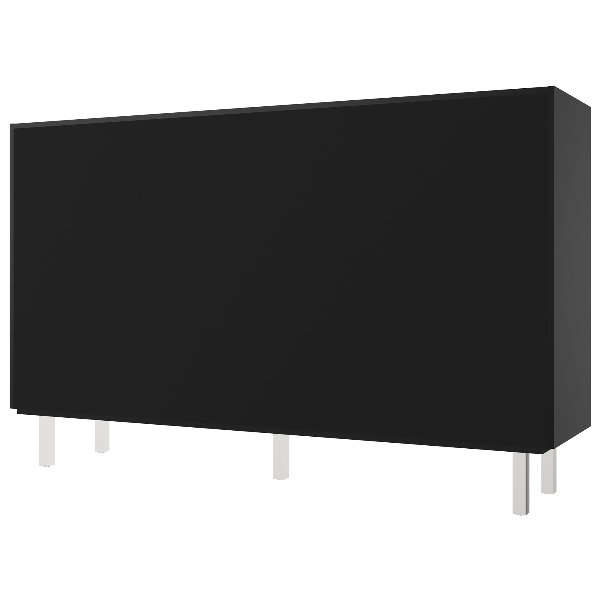 BRALCO JET EVO highboard | 2 OH, 2036 x 460 mm, black - 5 Main Image