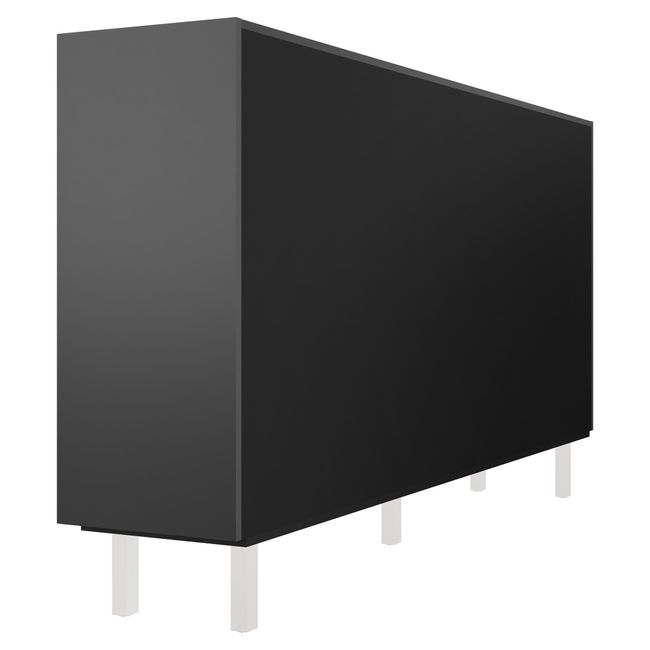 BRALCO JET EVO Highboard | 2 OH, 2036 x 460 mm, Schwarz BRALCO JET EVO Highboard | 2 OH, 2036 x 460 mm, Schwarz